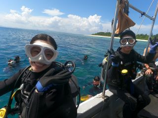 ボート体験ダイビング