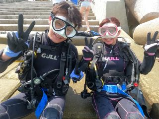 体験ビーチダイビング