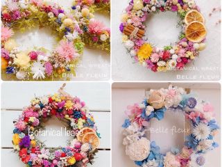 ボタニカルリース お客さま作品♪