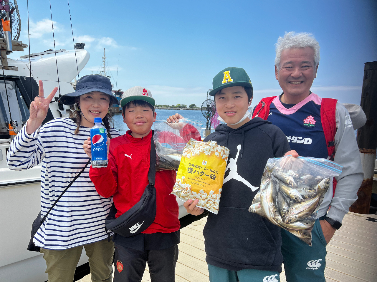 ☆近海釣りチャーター船・ファミリーフィッシング