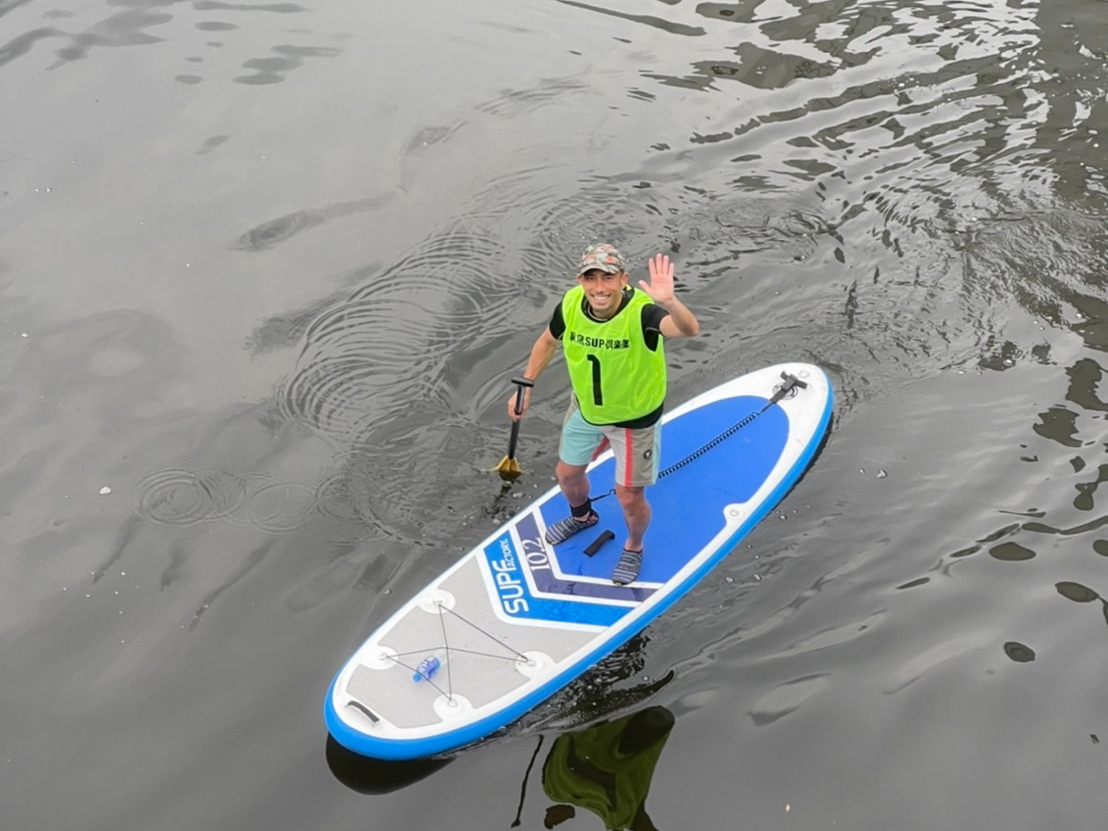 初心者歓迎！汐浜運河でSUP体験！日本スタンドアップパドルボード協会