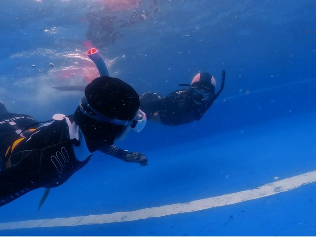 プールで練習もできます