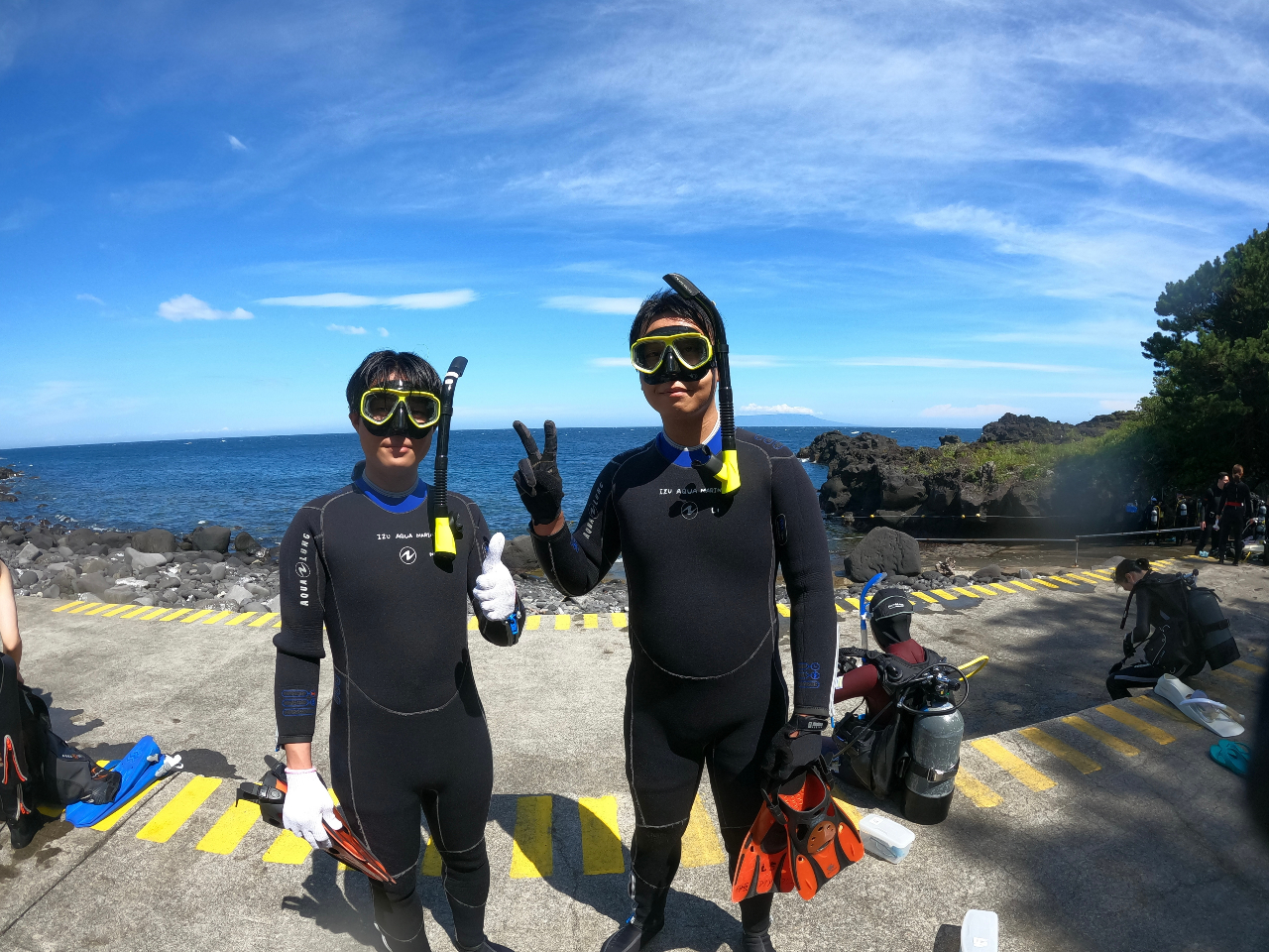 陸上の記念写真もお任せください♪