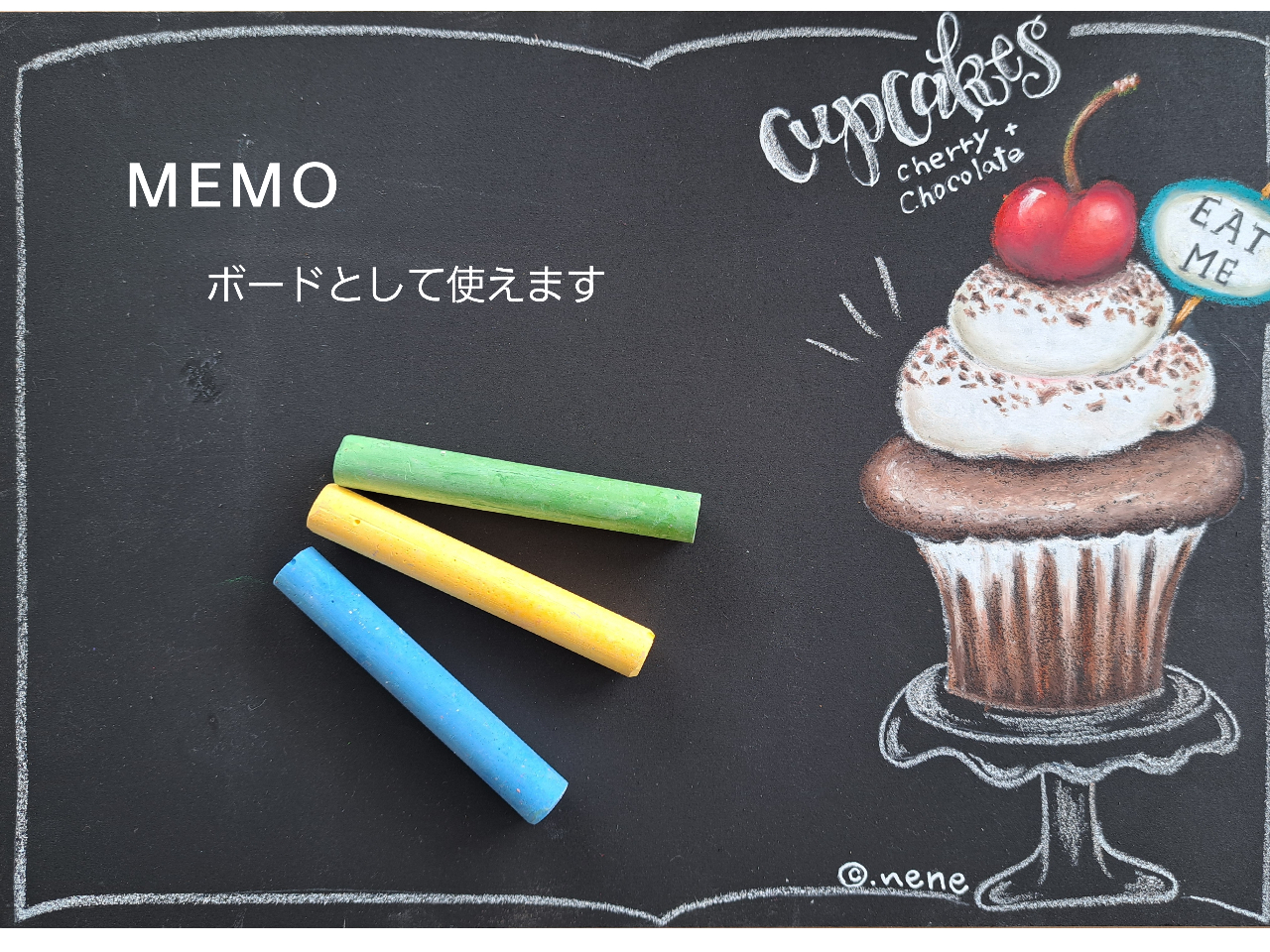 A4サイズ メモボードとして使えます