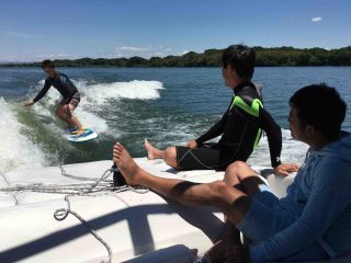 ウェイクサーフィン体験 in 長良川!