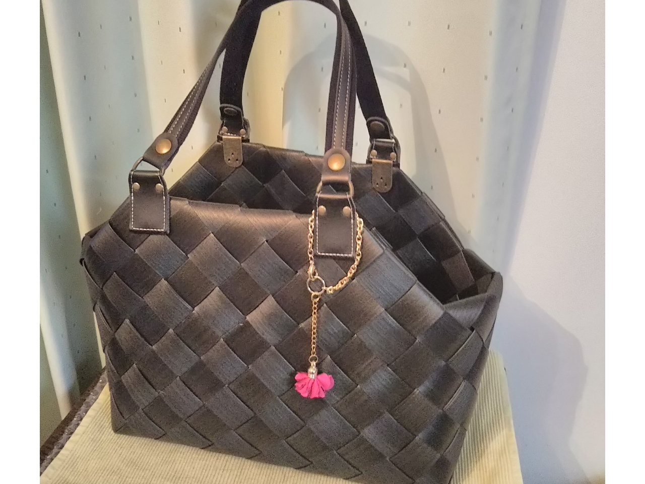 ピクニックバック☆ Timb.ティムテープ洗える北欧風バック【幕張・千葉】女性