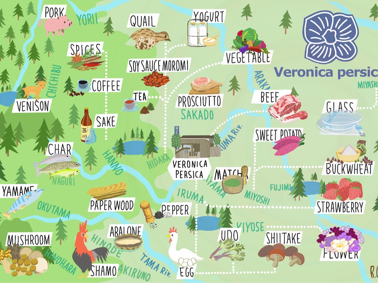 近隣の旬の食材を堪能できるフランス料理