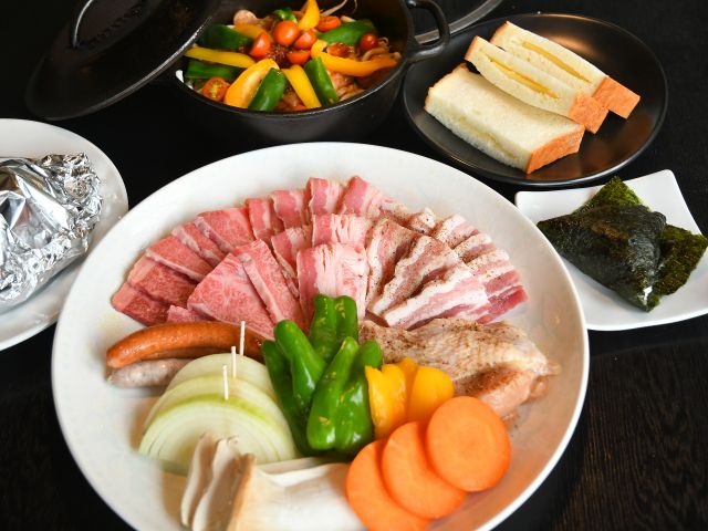 毎回変わる季節食材のお料理・・・・お楽しみ下さい