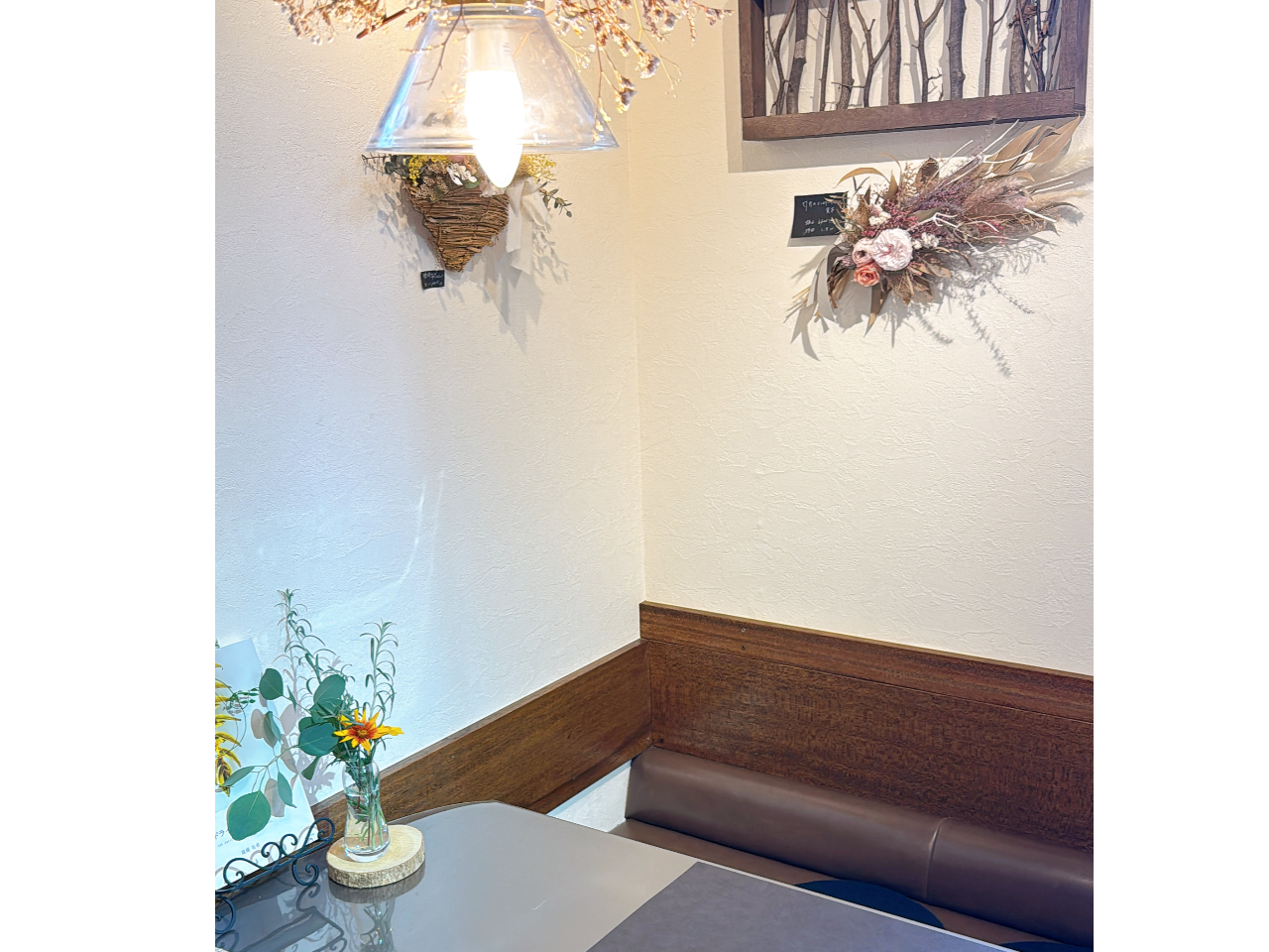 季節の花々に囲まれた完全予約制のプライベートレッスンです