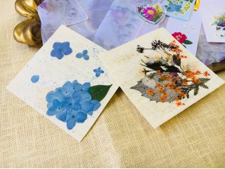 華真流押花 創作 押し花体験 しおり コースター ポストカード作り 華真工房 華真流押し花 じゃらん遊び体験 華真流押花 創作 押し花体験 しおり コースター ポストカード作り 華真工房 華真流押し花 じゃらん遊び体験