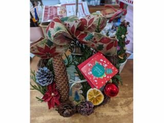 クリスマスリース☆ (イメージです。素材は変わることがあります)