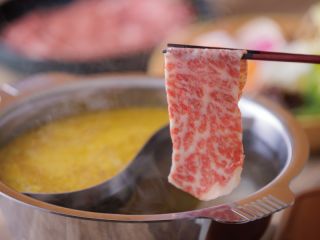 しゃぶしゃぶ北海道「特選ふらの和牛コース」