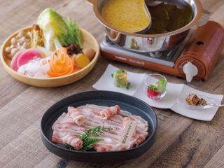 しゃぶしゃぶ北海道「ゆめの大地 四元豚コース」