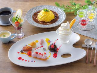 【選べるメイン×彩りスイーツ!1日30食限定】スイーツ&ランチ “Palette”
