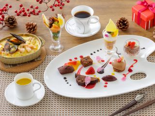 【選べるメイン×彩りスイーツ!】スイーツ&ランチ Chocolate Palette