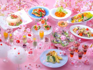 スイーツ&ランチブッフェ「桜香る春スイーツと中国料理」GWスペシャルバージョン