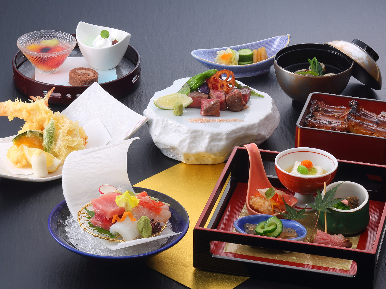 【日本料理あづま】ホテル最上階で本格和食★ディナー「慶雲御膳」☆ファミリー・女性...