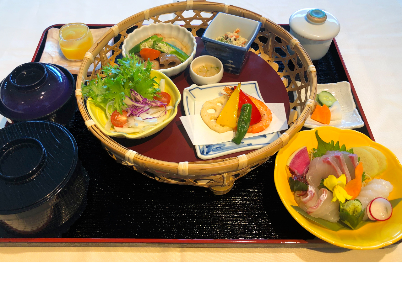 【人気ランチ☆花かご御膳】見た目もかわいい!デザートとコーヒー付き≪女性におすす...