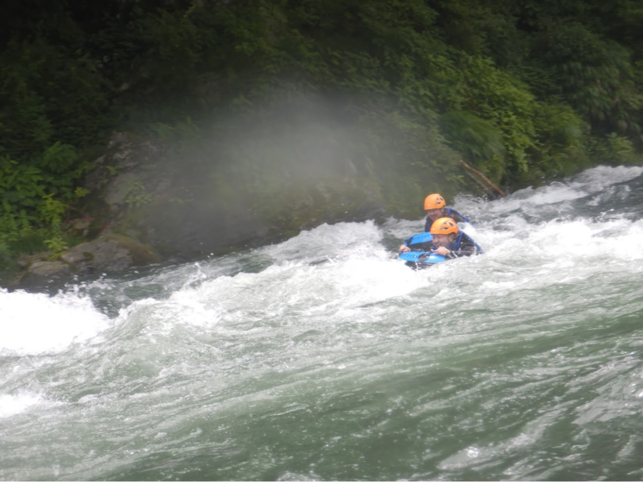 水量が多い時は最高です。この日は雨の降った次の日でした。
