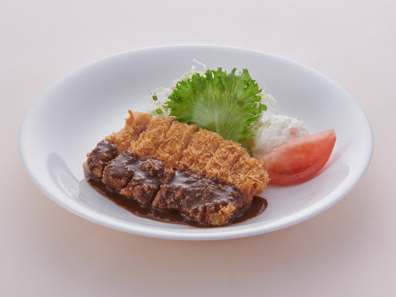 国産ポークロース肉のカツレツランチ 1,700円