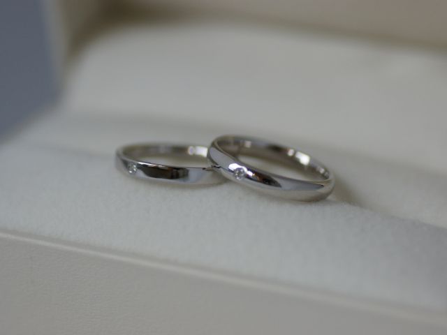 世界に一つだけのマリッジリング、完成までしっかりサポート致します。
