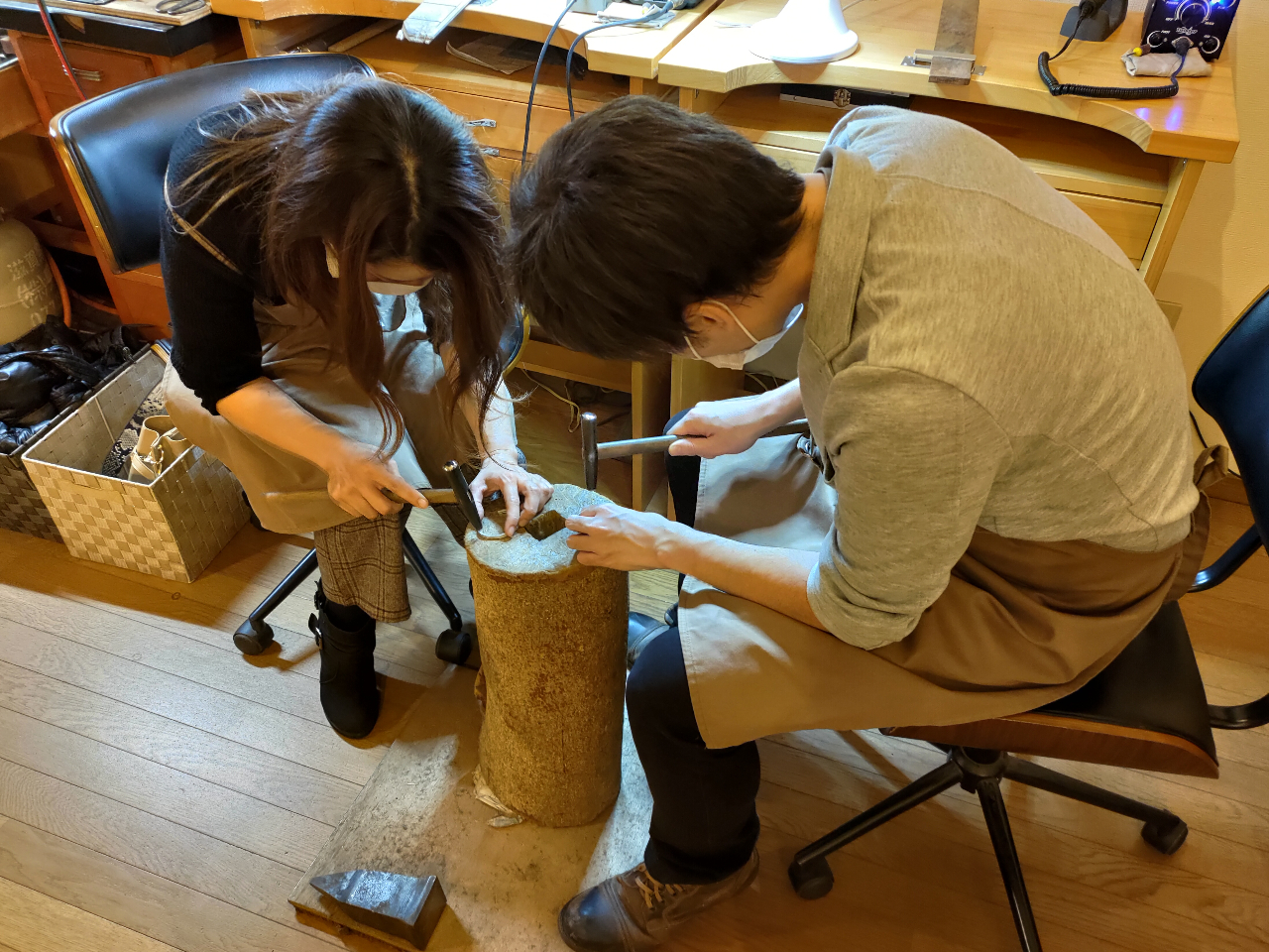 アトリエ内での素敵な思い出作りのお手伝いをさせていただきます。