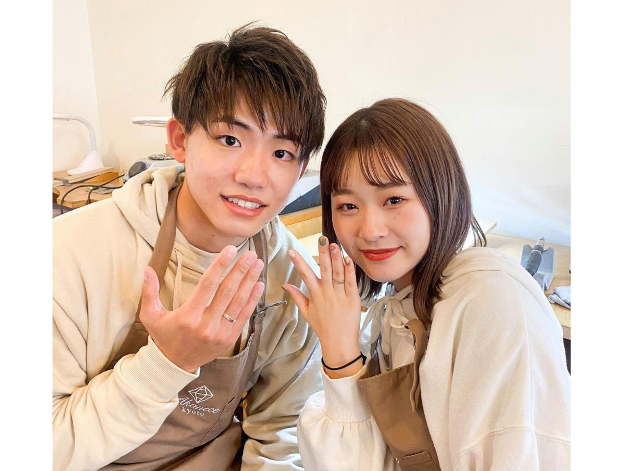 記念にピッタリ!自分で好みのリングを作り上げる制作体験です。