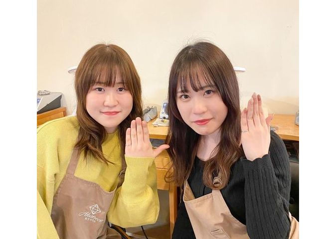 友情リング、一緒に楽しく製作して下さい。お一人様でも大歓迎です。