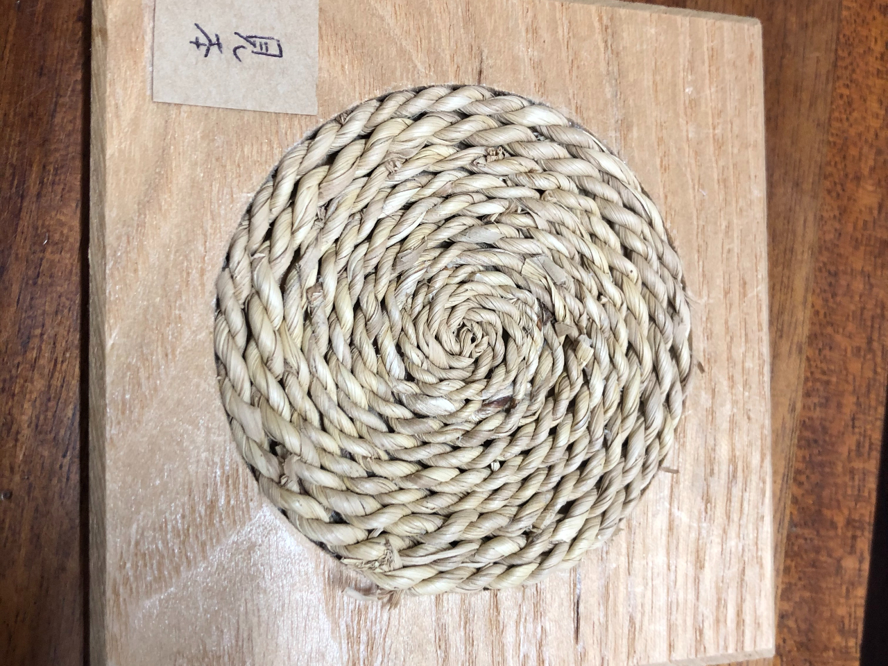 オプションでお持ち帰り用のコースターにはめてお持ち帰りできます