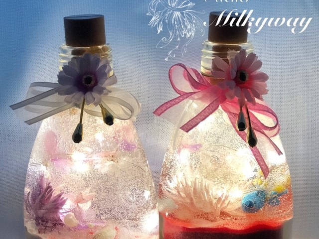 ジェルフラワーライト製作体験【初めての方、女性の方歓迎】