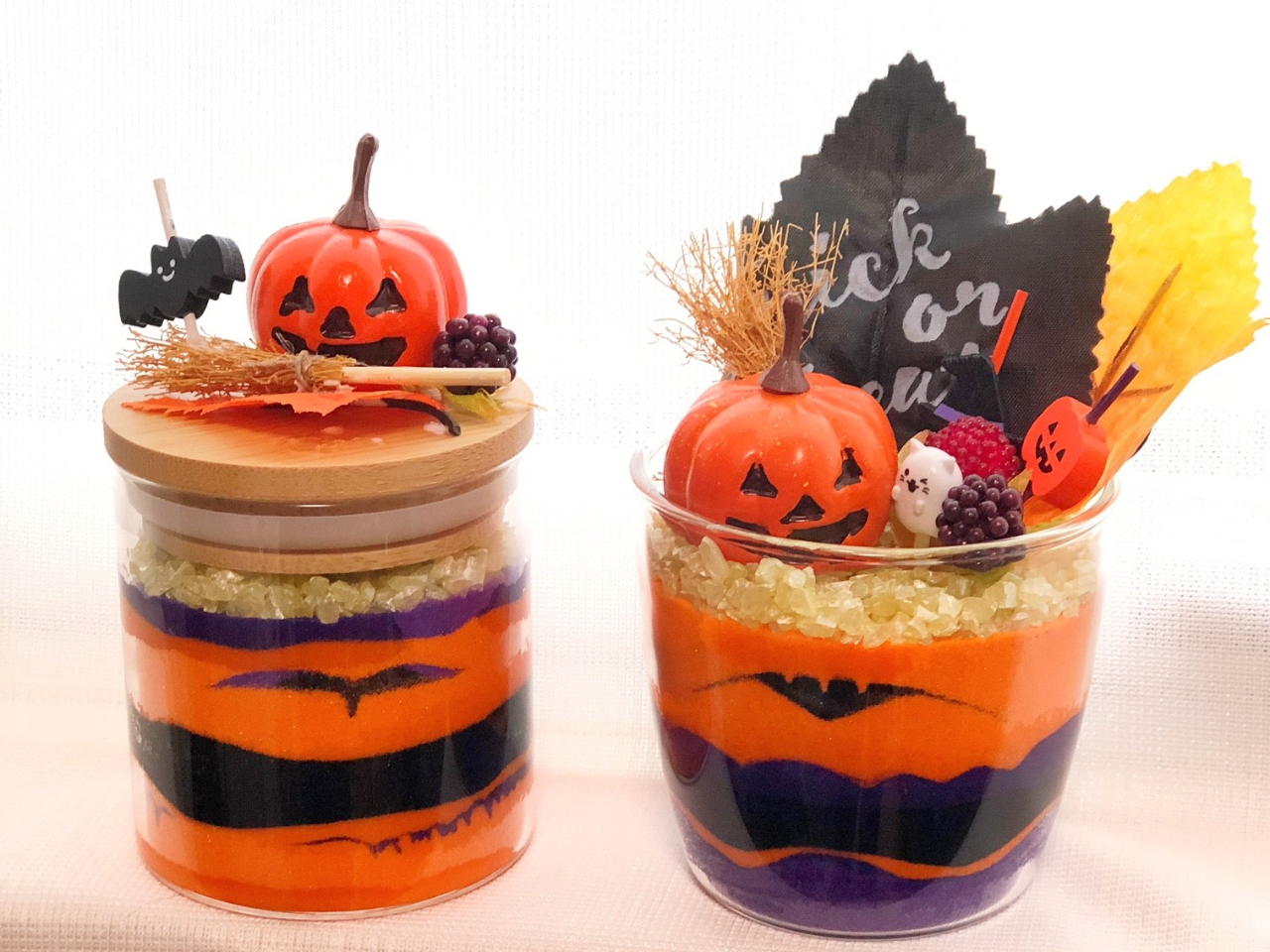 ハロウィンサンドアート