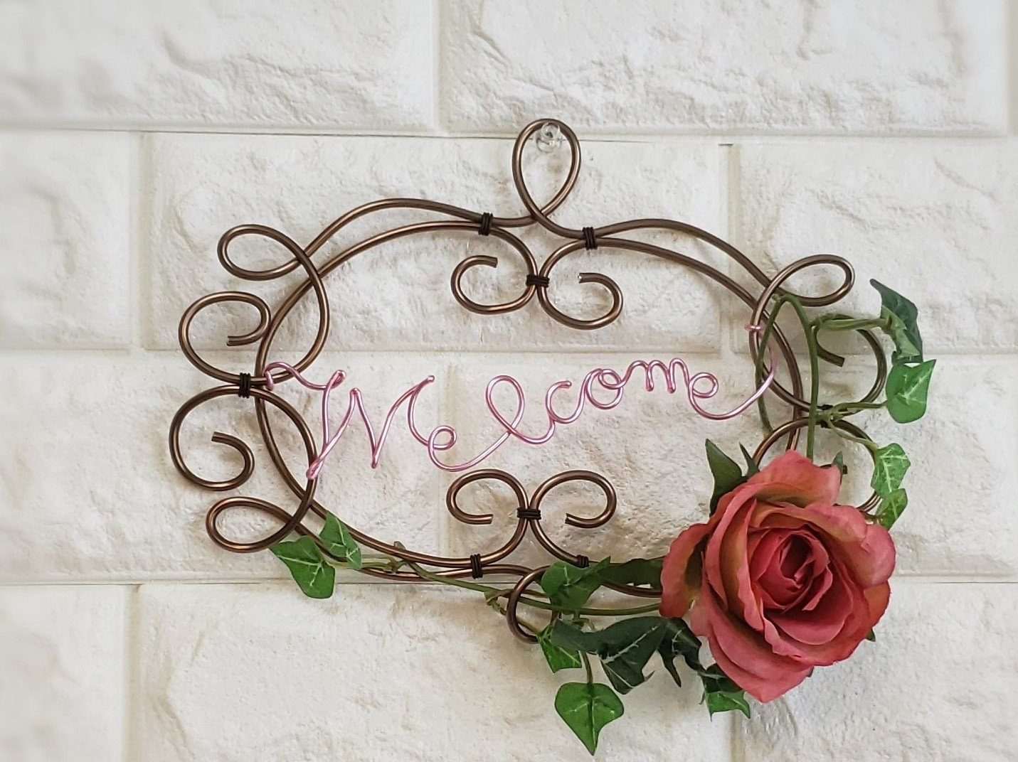 ワイヤークラフト ウェルカムプレ ト 女性におすすめ クルヴェ工房 じゃらん遊び体験