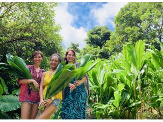 撮影会ができる 憧れのティーリーフスカート 沖縄ハワイアンの達人が教える ティーの葉収穫体験からの ティーリーフスカート作り体験 1名様1日コース グッドモーニング沖縄 じゃらん遊び体験 撮影会ができる 憧れのティーリーフスカート 沖縄ハワイアンの達人が教える ティーの葉収穫体験からの ティーリーフスカート作り体験 1名様1日コース グッドモーニング沖縄 じゃらん遊び体験