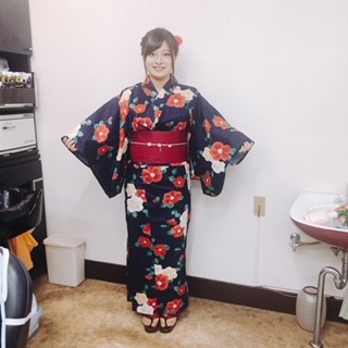 【ご持参いただいたゆかた着付@美容室わかばかん】=花火大会の時やデート時にご利用...