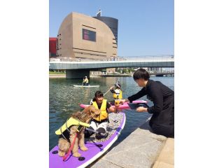 水上でタリーズさんのドリンクをどうぞ