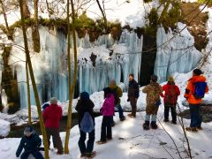 知る人ぞ知る氷柱は真冬の神秘