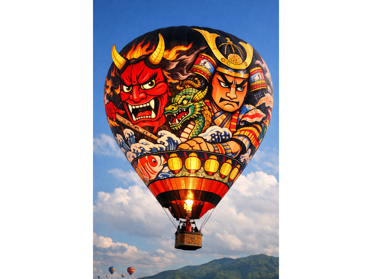 青森市内どこでも出張可 熱気球フライト