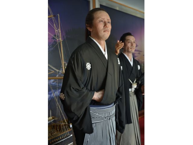 龍馬歴史館 坂本龍馬さんと中岡慎太郎さんがお出迎えです