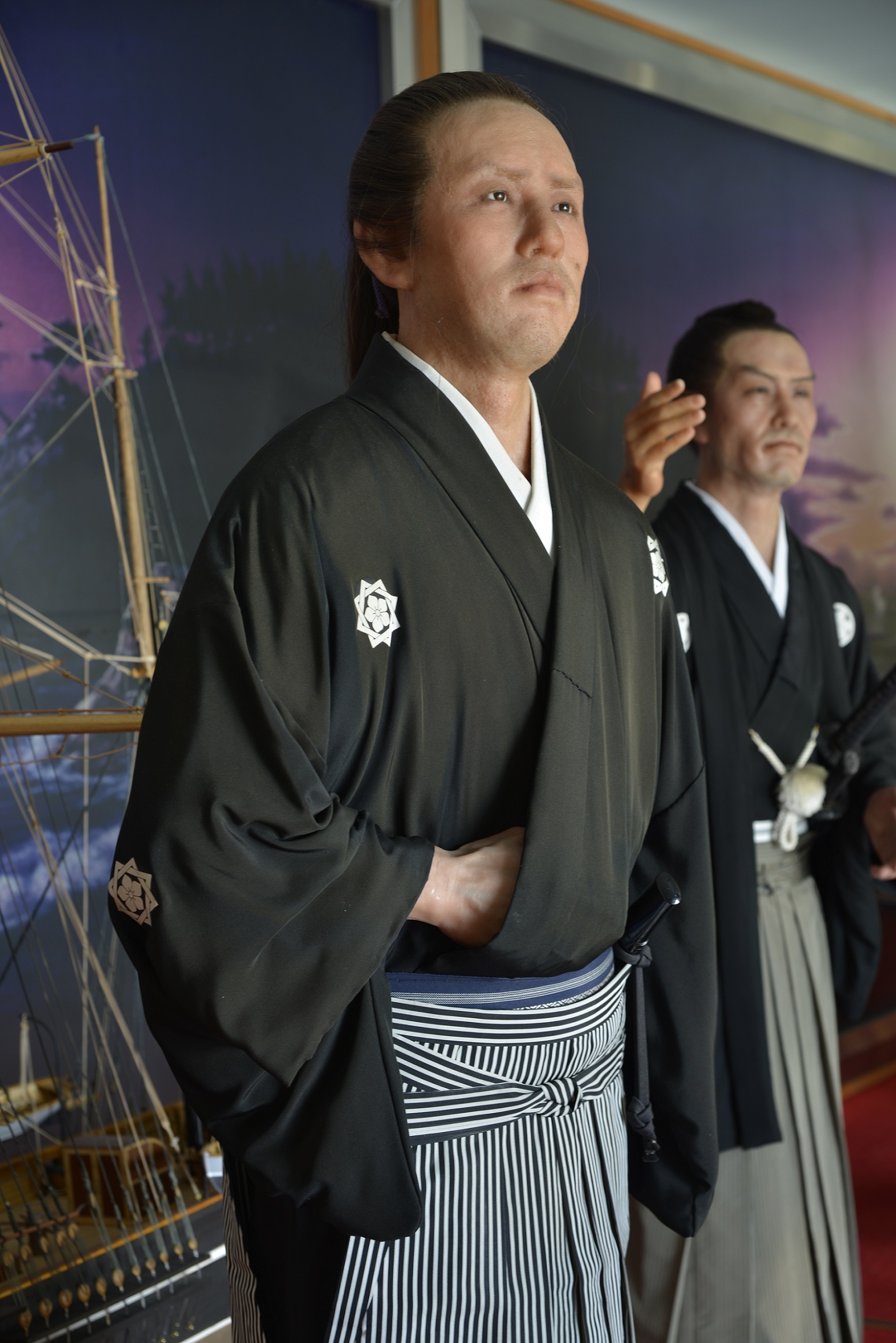 龍馬歴史館 坂本龍馬さんと中岡慎太郎さんがお出迎えです