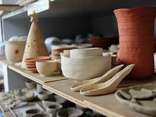 旅の思い出に陶芸体験…♪