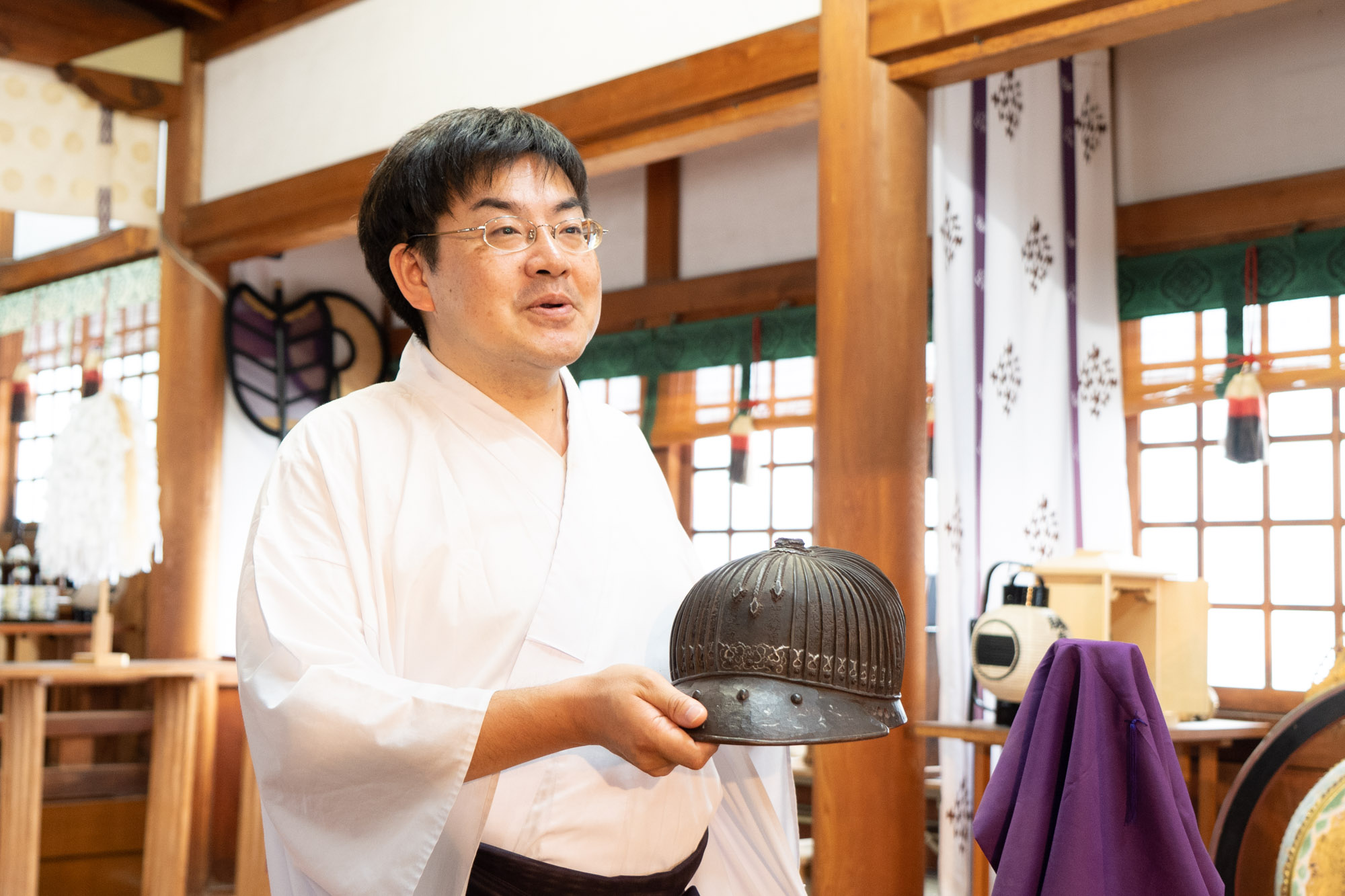 ガイドと歩く、新田義貞公の史跡と非公開の社宝特別拝観