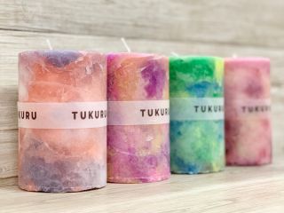 マーブルキャンドル