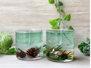 ボタニカルアロマキャンドル(ジェル)