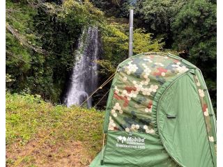 大自然の中のテントサウナは格別