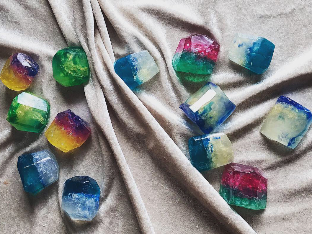 ジオラックソープの色の組み合わせは、無限大!!あなただけのオリジナルカラーを楽しんで。