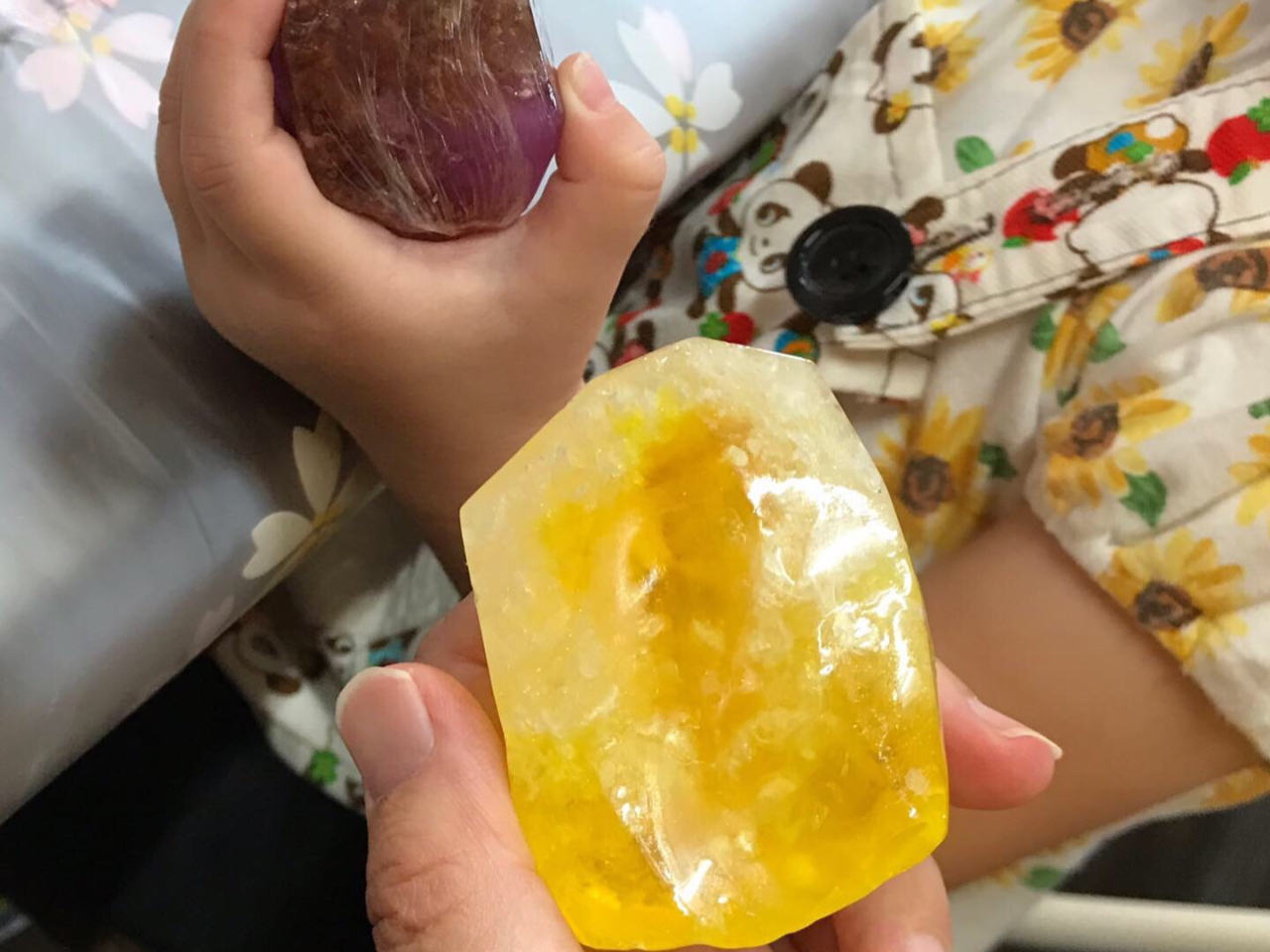 親子で楽しく!思い出作り!!お気に入りの石けんなら、手を洗うのも楽しいよね〜!