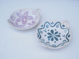 A グリーンorピンクの土を練り込んで作ります<把手自由>。大きさ約22cm程度。食パン1枚、パスタ皿にもちょうどよい大きさです。所要時間 1.5時間程度 ☆