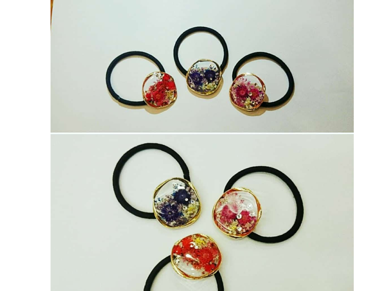 新宿三丁目E1すぐ】レジンのフラワーアクセサリー作り お花と一緒に