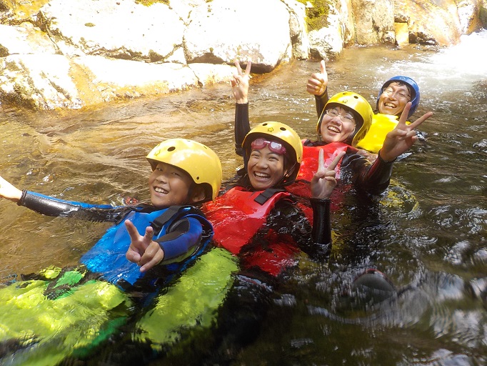 <キャニオニング>ファミリーコース