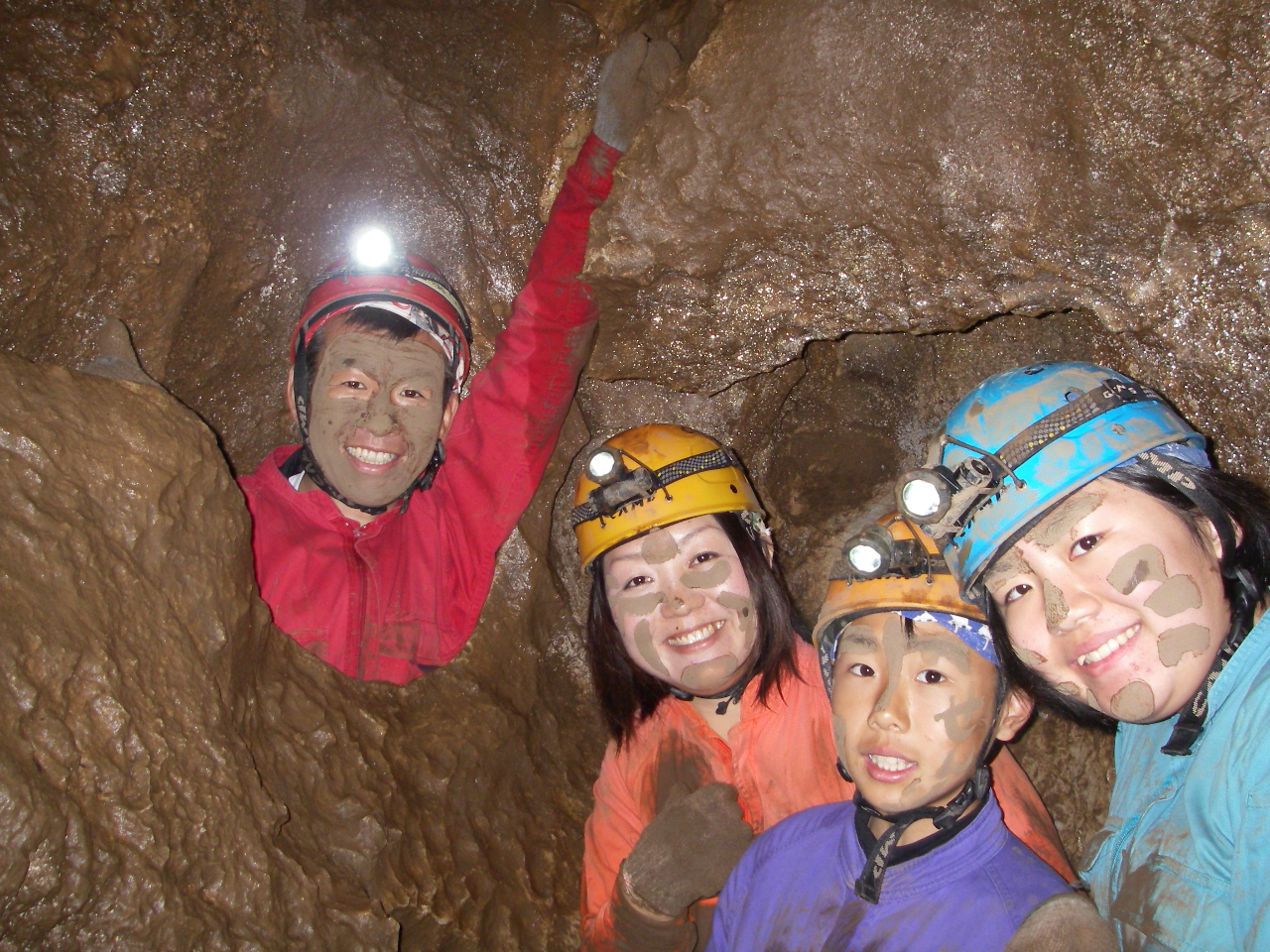 <ケイビング>ファミリーコース